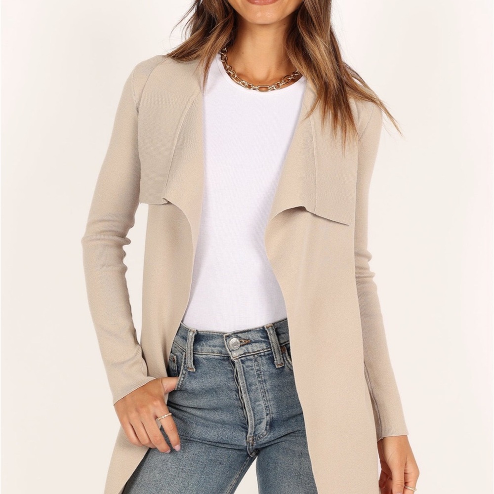 Petal & Pup Zimmer Cardigan, beige, size 4 - Picture 4 of 8